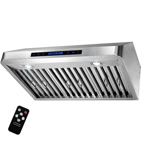 akdy 30 under cabinet mount stainless steel range hood ak-u75-w01-ss|akdy range hoods.